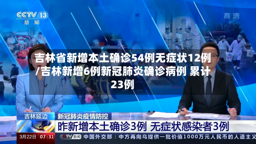 吉林省新增本土确诊54例无症状12例/吉林新增6例新冠肺炎确诊病例 累计23例-第2张图片