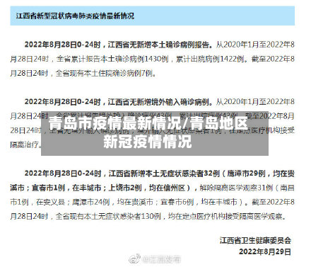 青岛市疫情最新情况/青岛地区新冠疫情情况-第3张图片