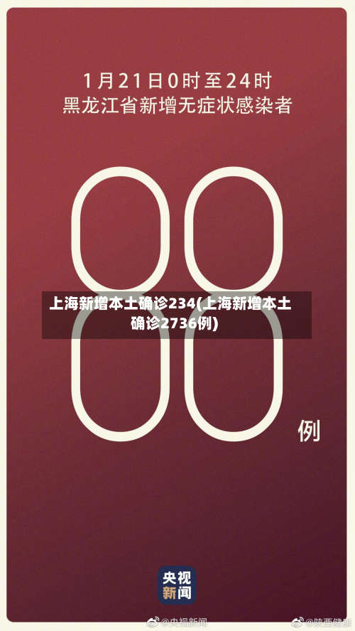 上海新增本土确诊234(上海新增本土确诊2736例)-第2张图片