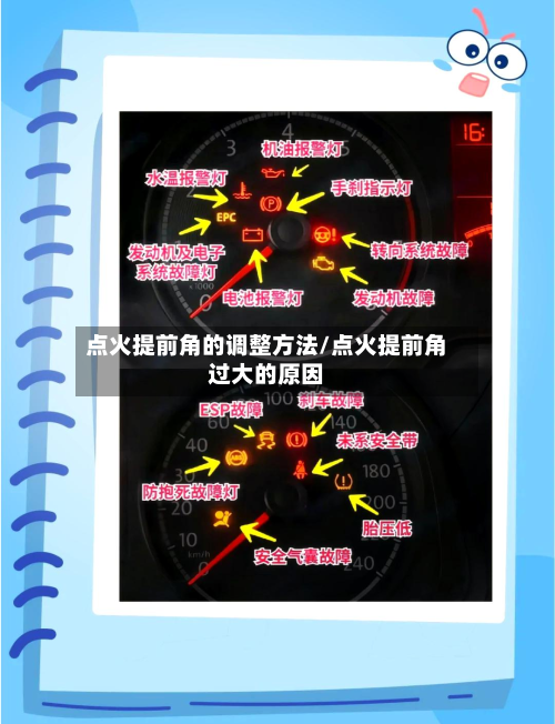 点火提前角的调整方法/点火提前角过大的原因