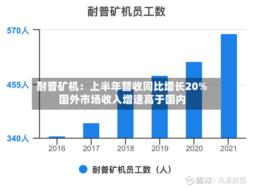 耐普矿机：上半年营收同比增长20% 国外市场收入增速高于国内