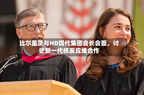 比尔盖茨与HD现代集团会长会面，讨论新一代核反应堆合作