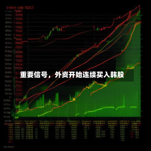 重要信号	，外资开始连续买入韩股-第3张图片