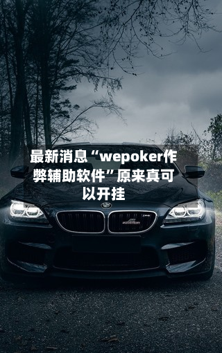 最新消息“wepoker作弊辅助软件	”原来真可以开挂-第2张图片