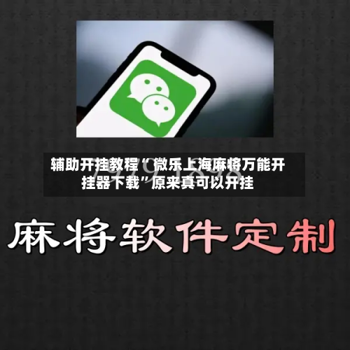 辅助开挂教程“ 微乐上海麻将万能开挂器下载”原来真可以开挂-第1张图片