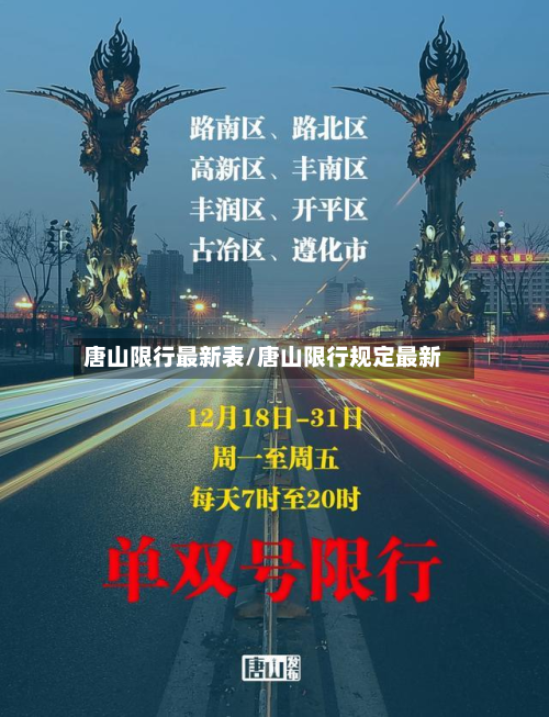 唐山限行最新表/唐山限行规定最新-第2张图片
