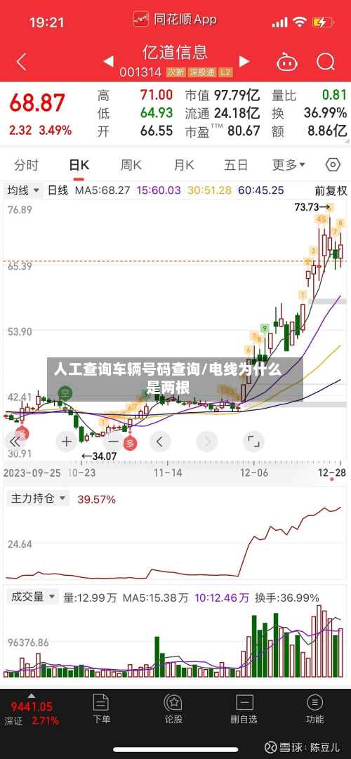 人工查询车辆号码查询/电线为什么是两根