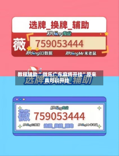教程辅助“ 微乐广东麻将开挂	”原来真可以开挂-第2张图片