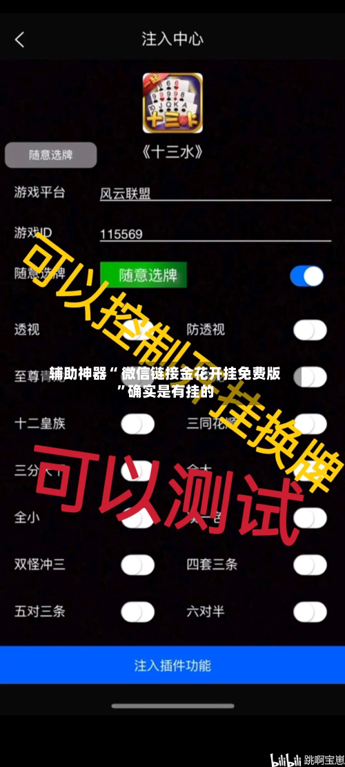 辅助神器“ 微信链接金花开挂免费版”确实是有挂的-第2张图片