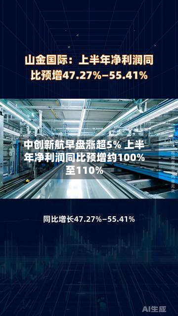 中创新航早盘涨超5% 上半年净利润同比预增约100%至110%-第2张图片