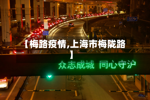 【梅路疫情,上海市梅陇路】-第3张图片