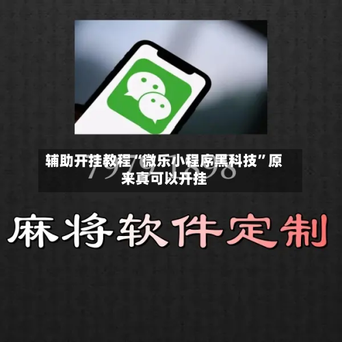 辅助开挂教程“微乐小程序黑科技”原来真可以开挂