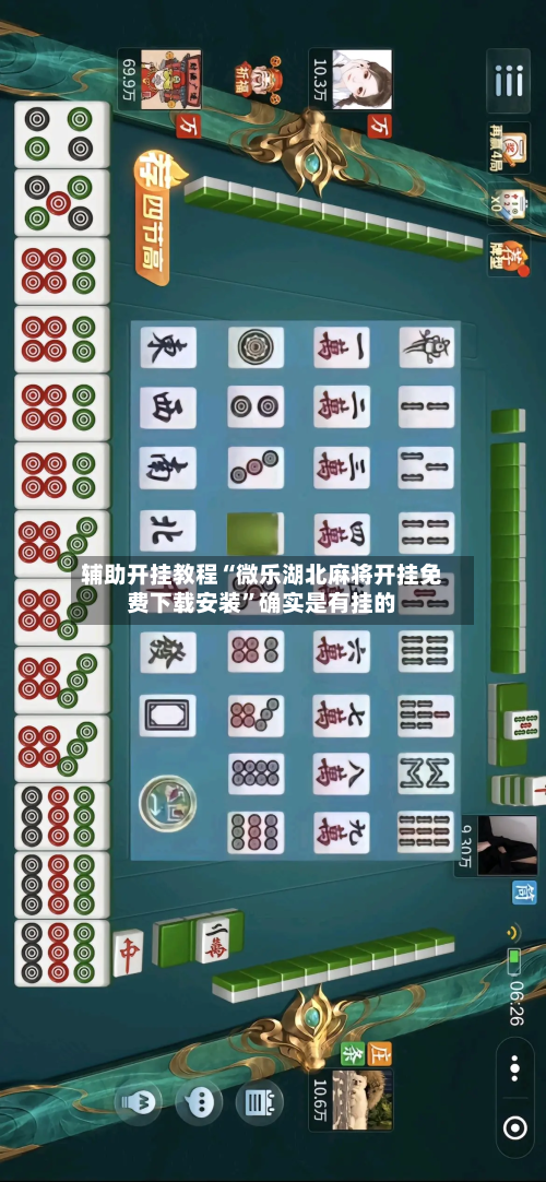 辅助开挂教程“微乐湖北麻将开挂免费下载安装”确实是有挂的