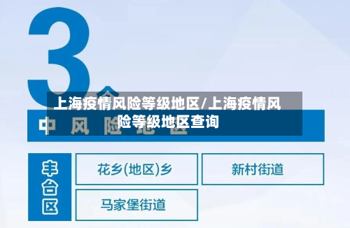 上海疫情风险等级地区/上海疫情风险等级地区查询-第3张图片