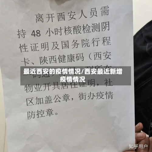 最近西安的疫情情况/西安最近新增疫情情况-第2张图片