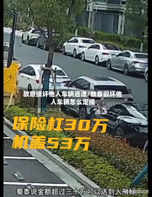 故意损坏他人车辆逃逸/故意毁坏他人车辆怎么定损-第2张图片