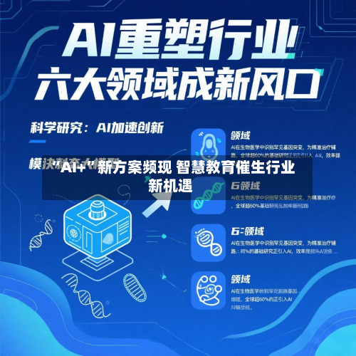 “AI+	”新方案频现 智慧教育催生行业新机遇-第3张图片
