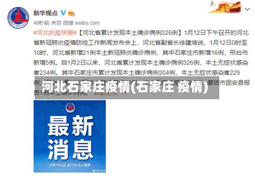 河北石家庄疫情(石家庄 疫情)-第2张图片