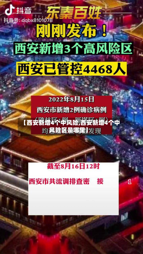 【西安新增4个中风险,西安新增4个中风险区是哪里】-第2张图片