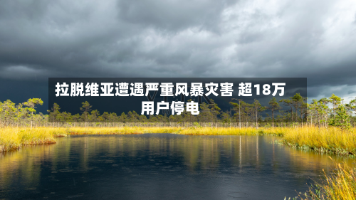 拉脱维亚遭遇严重风暴灾害 超18万用户停电-第2张图片