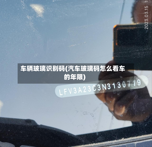 车辆玻璃识别码(汽车玻璃码怎么看车的年限)-第2张图片