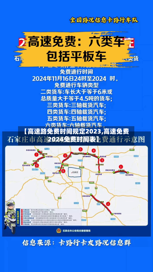 【高速路免费时间规定2023,高速免费2024免费时间表】