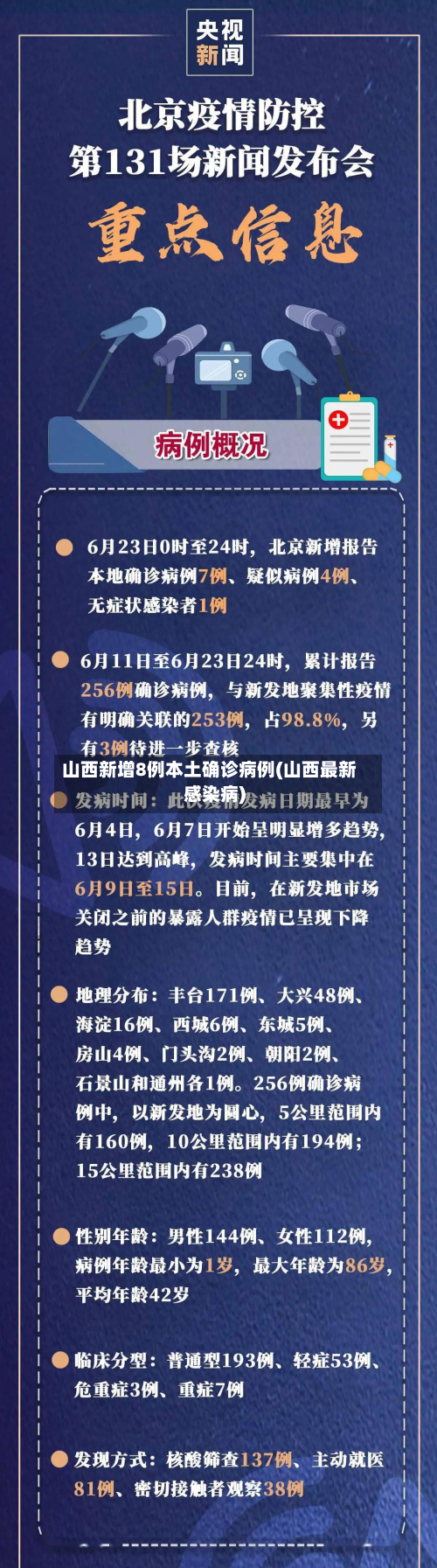 山西新增8例本土确诊病例(山西最新感染病)