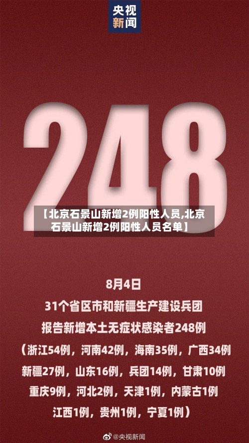 【北京石景山新增2例阳性人员,北京石景山新增2例阳性人员名单】-第2张图片
