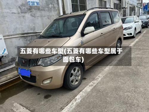 五菱有哪些车型(五菱有哪些车型属于面包车)