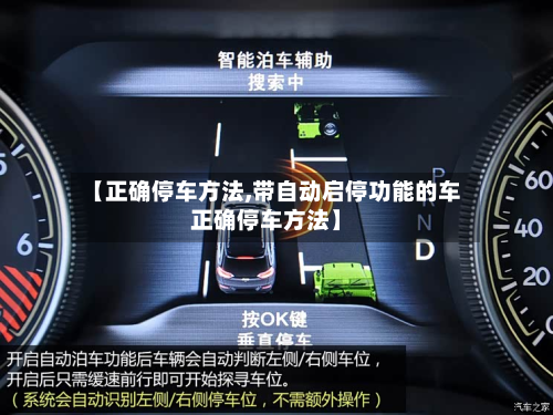 【正确停车方法,带自动启停功能的车正确停车方法】-第2张图片