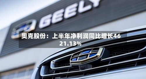 奥克股份：上半年净利润同比增长4621.13%