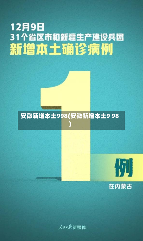 安徽新增本土998(安徽新增本土9 98)-第2张图片