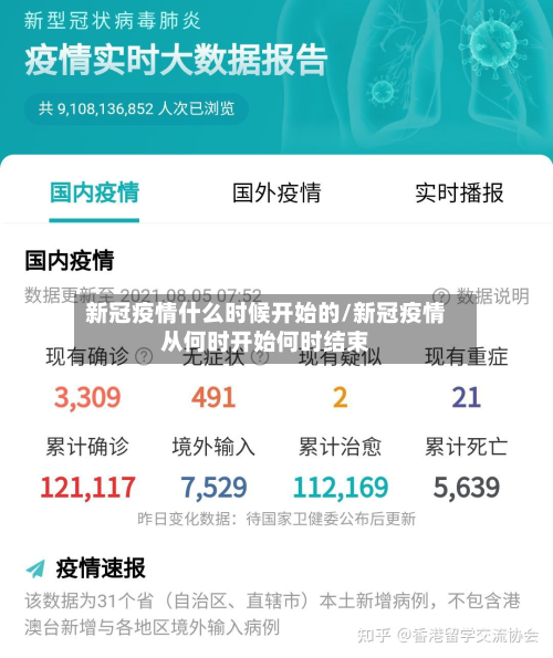 新冠疫情什么时候开始的/新冠疫情从何时开始何时结束-第3张图片