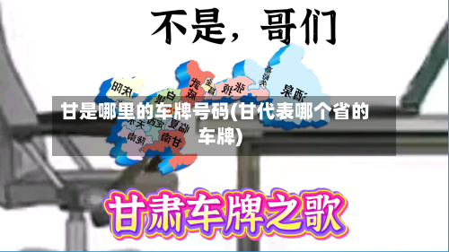 甘是哪里的车牌号码(甘代表哪个省的车牌)-第3张图片