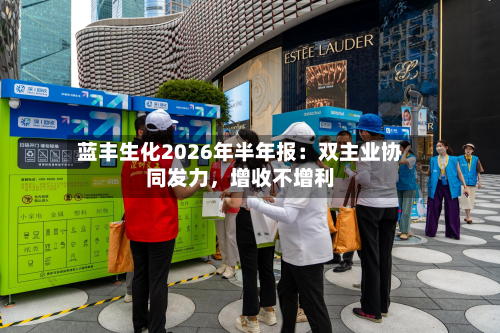 蓝丰生化2026年半年报：双主业协同发力，增收不增利