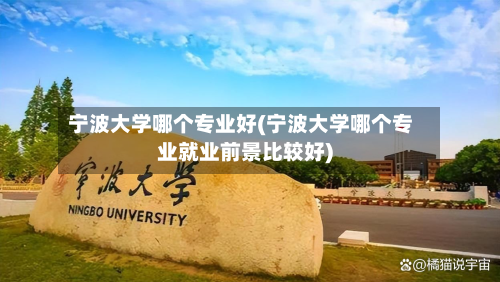 宁波大学哪个专业好(宁波大学哪个专业就业前景比较好)-第2张图片