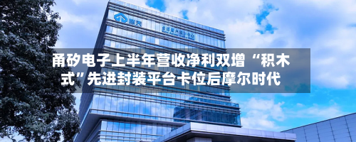 甬矽电子上半年营收净利双增 “积木式”先进封装平台卡位后摩尔时代-第3张图片