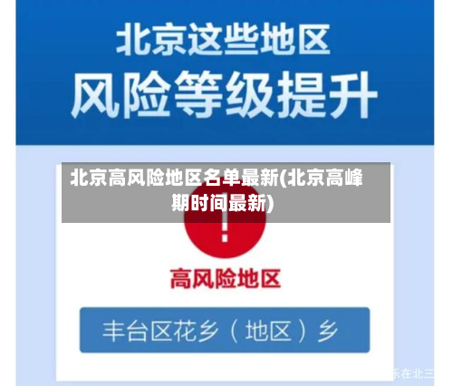 北京高风险地区名单最新(北京高峰期时间最新)-第3张图片