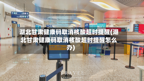 湖北甘肃健康码取消核酸超时提醒(湖北甘肃健康码取消核酸超时提醒怎么办)-第2张图片