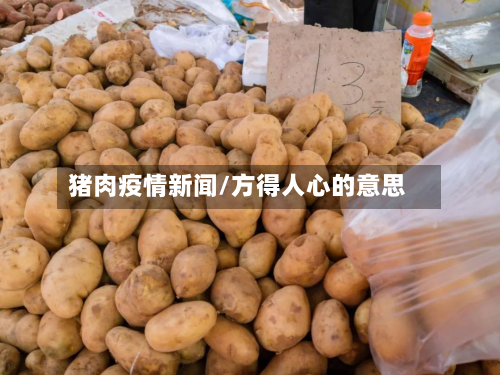 猪肉疫情新闻/方得人心的意思-第2张图片