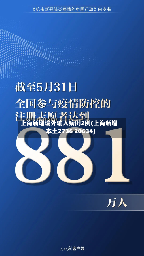 上海新增境外输入病例2例(上海新增本土2736 20634)-第3张图片