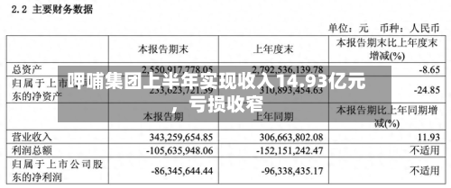 呷哺集团上半年实现收入14.93亿元，亏损收窄-第3张图片
