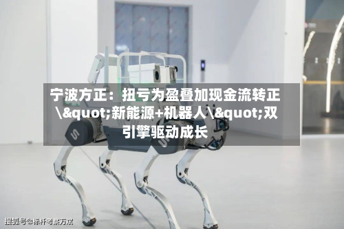 宁波方正：扭亏为盈叠加现金流转正 \"新能源+机器人\"双引擎驱动成长-第2张图片