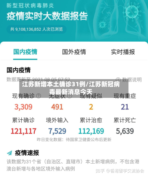 江苏新增本土确诊31例/江苏新冠病毒最新消息今天-第3张图片
