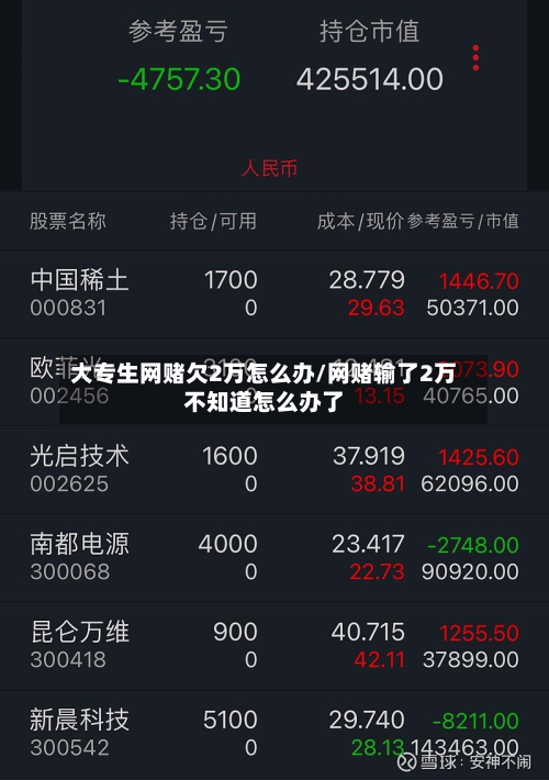 大专生网赌欠2万怎么办/网赌输了2万不知道怎么办了