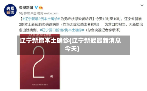 辽宁新增本土确诊(辽宁新冠最新消息今天)