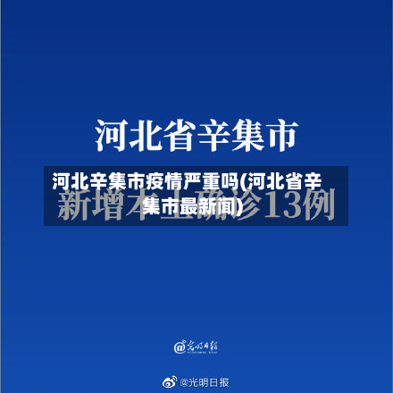 河北辛集市疫情严重吗(河北省辛集市最新闻)