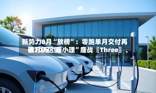 新势力8月“放榜”：零跑单月交付再破10万 “蔚小理	”鏖战〖Three〗、四万辆区间-第3张图片