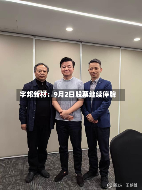 宇邦新材：9月2日股票继续停牌-第1张图片
