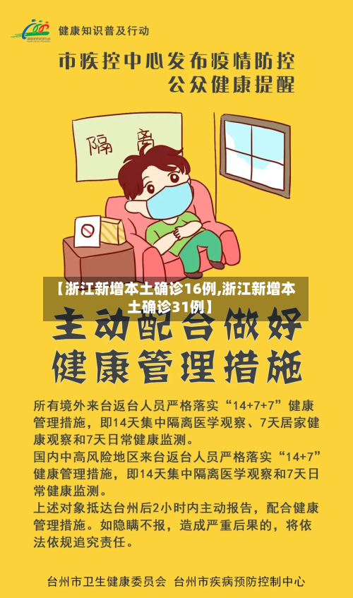 【浙江新增本土确诊16例,浙江新增本土确诊31例】